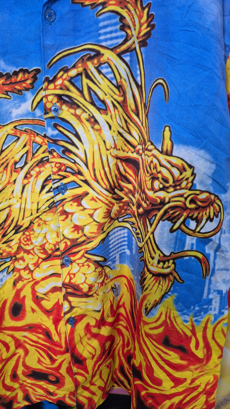 Camicia anime e dragon