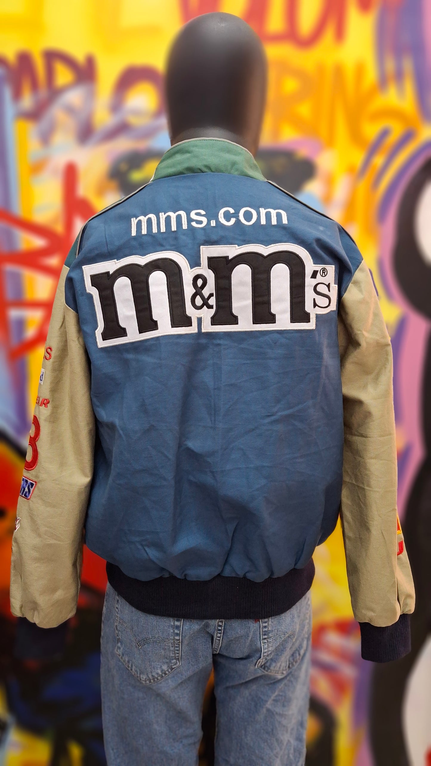 Nascar jacket M&M's