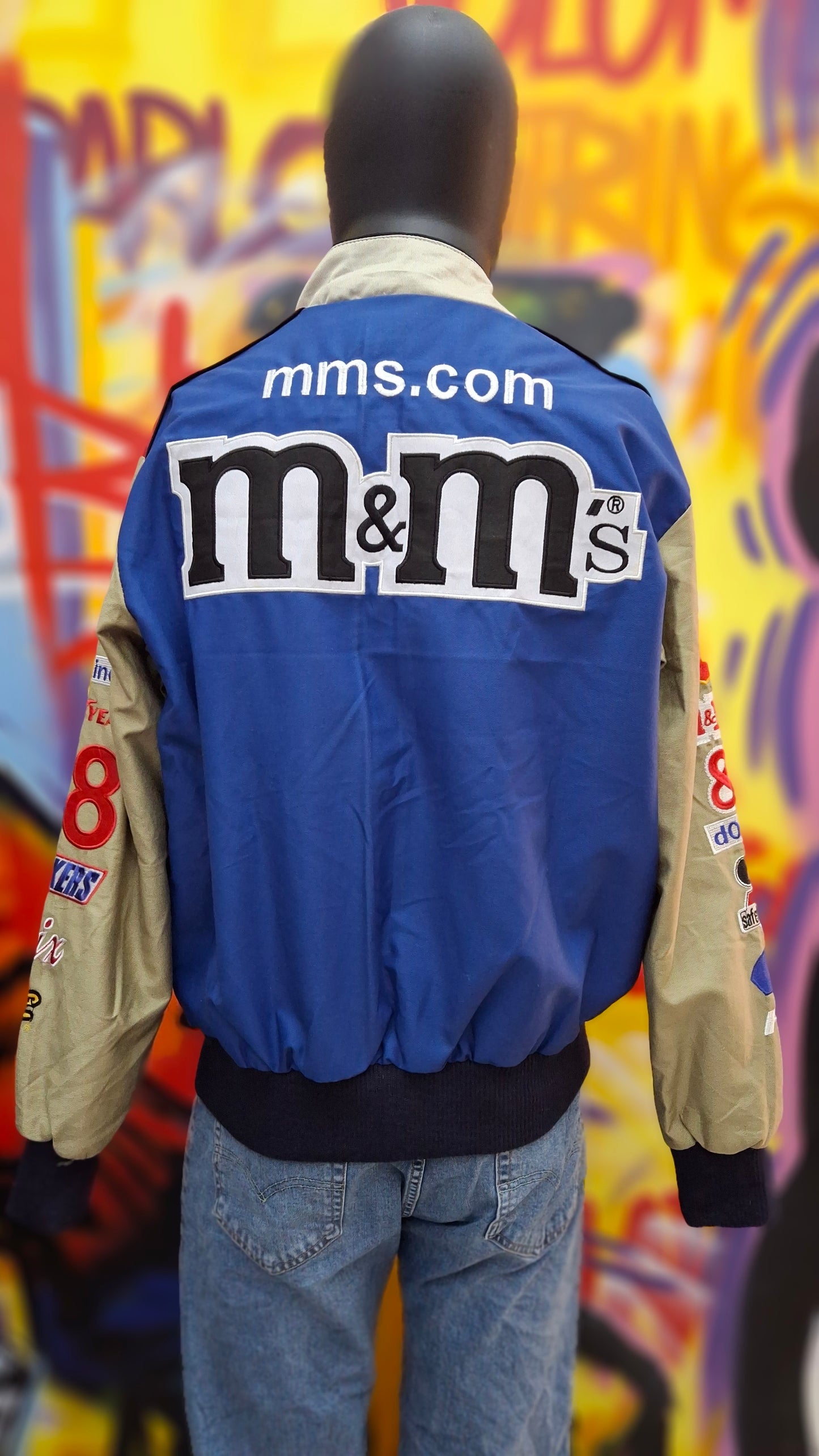 Nascar jacket M&M's