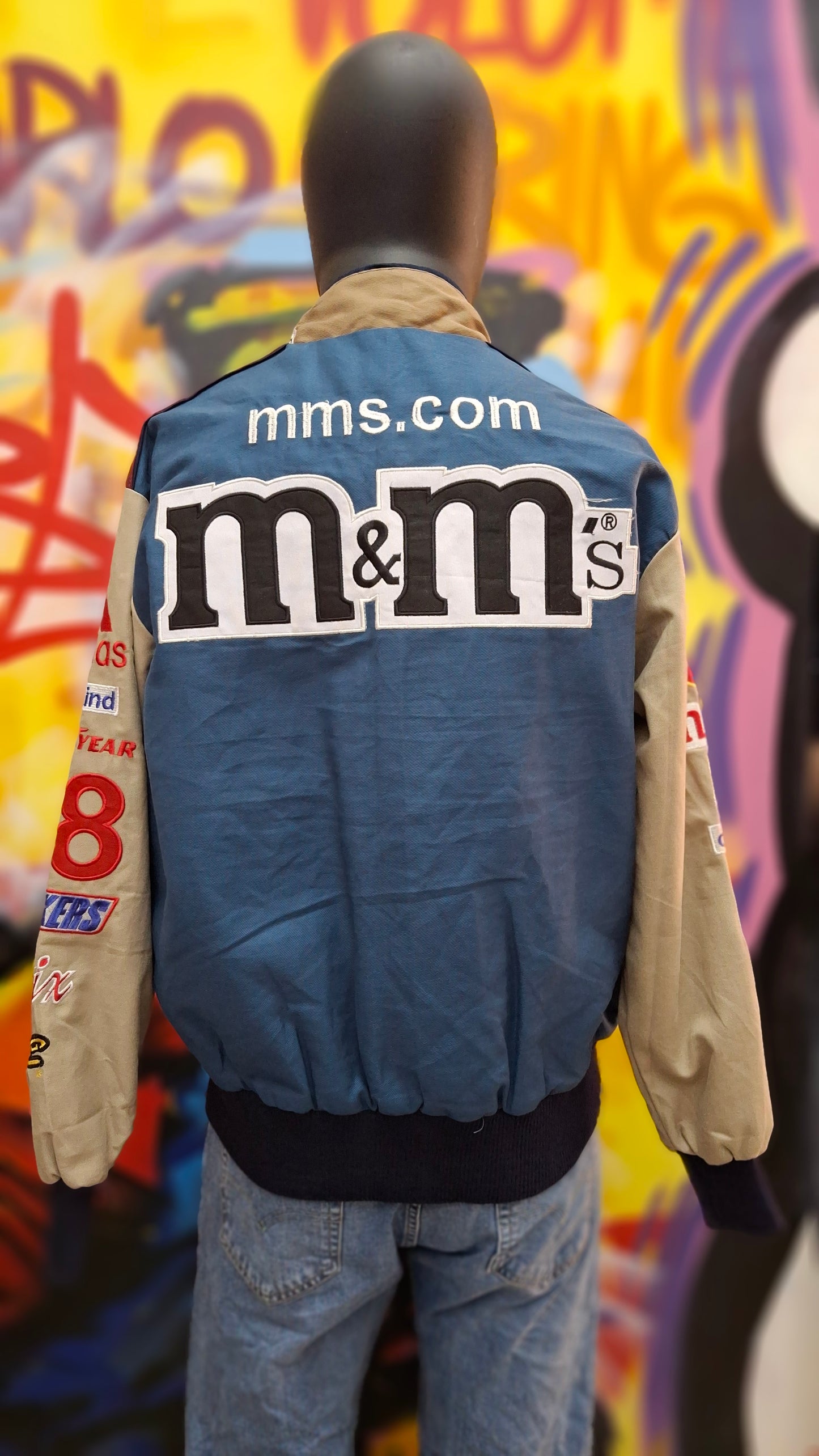 Nascar jacket M&M's