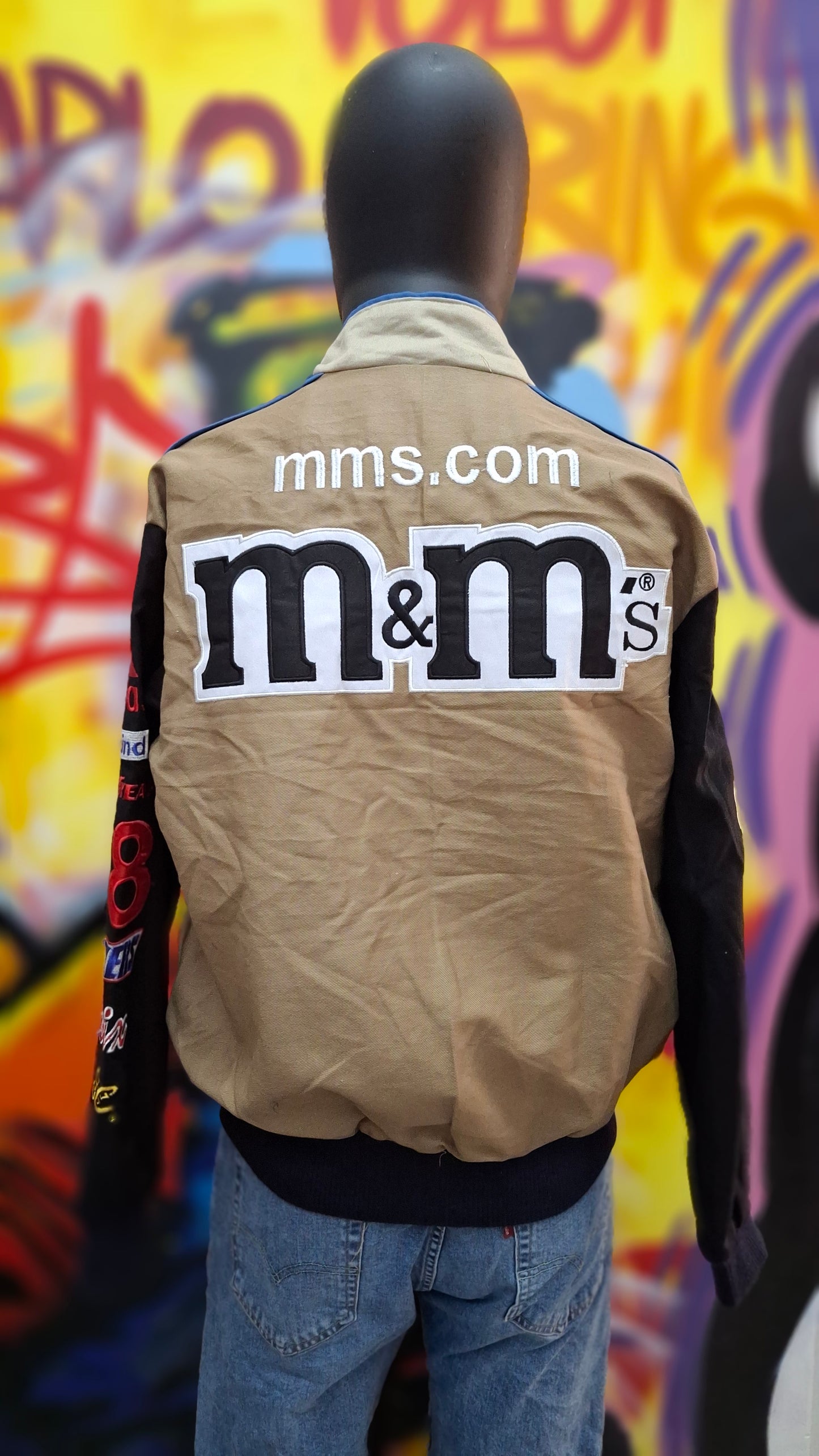 Nascar jacket M&M's