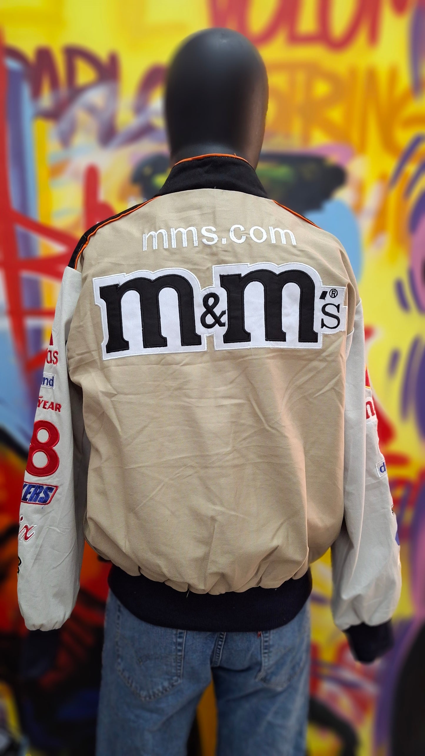 Nascar jacket M&M's