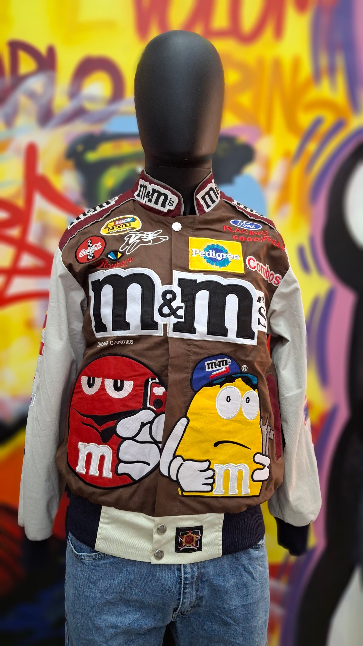 Nascar jacket M&M's