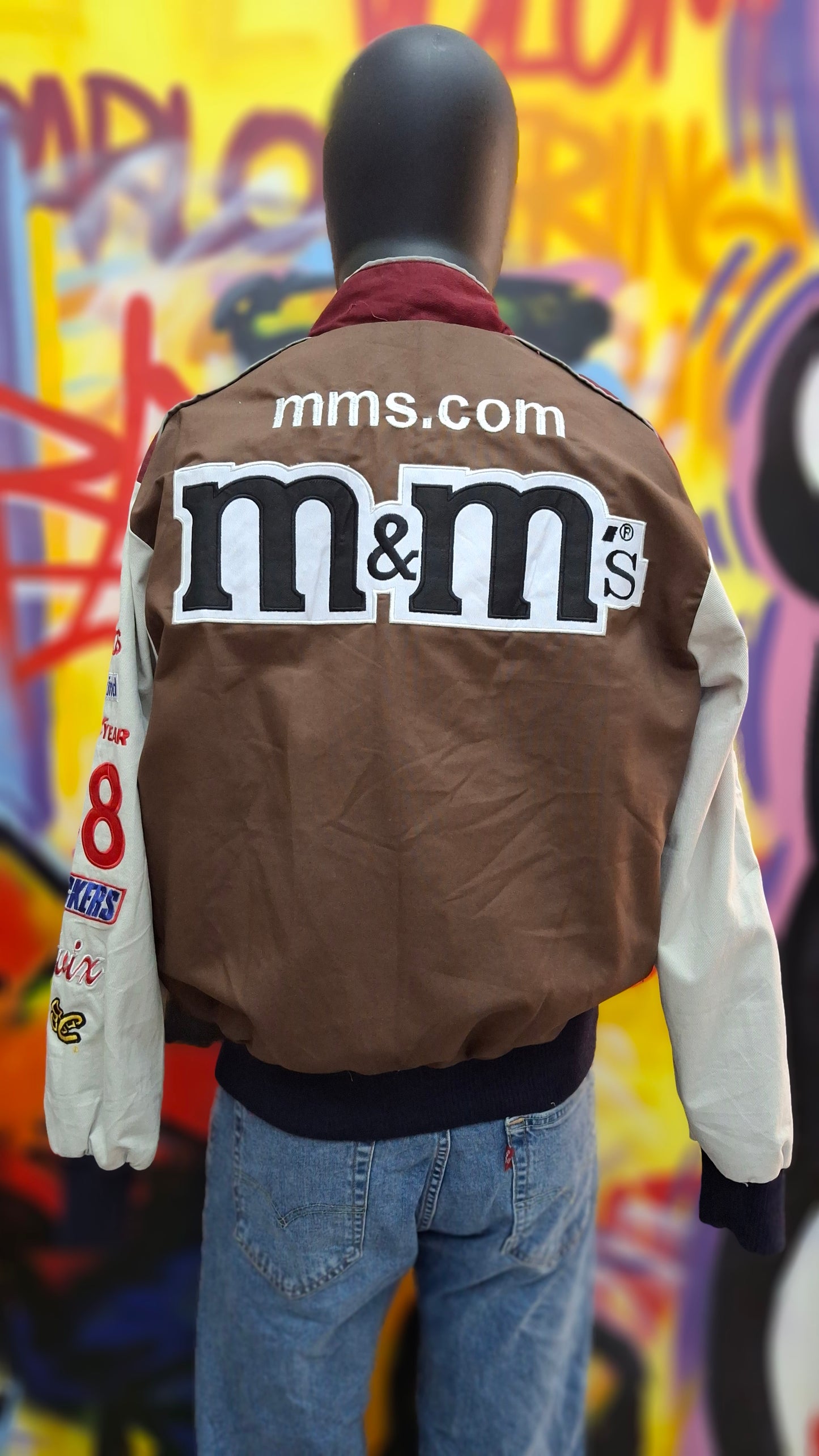 Nascar jacket M&M's