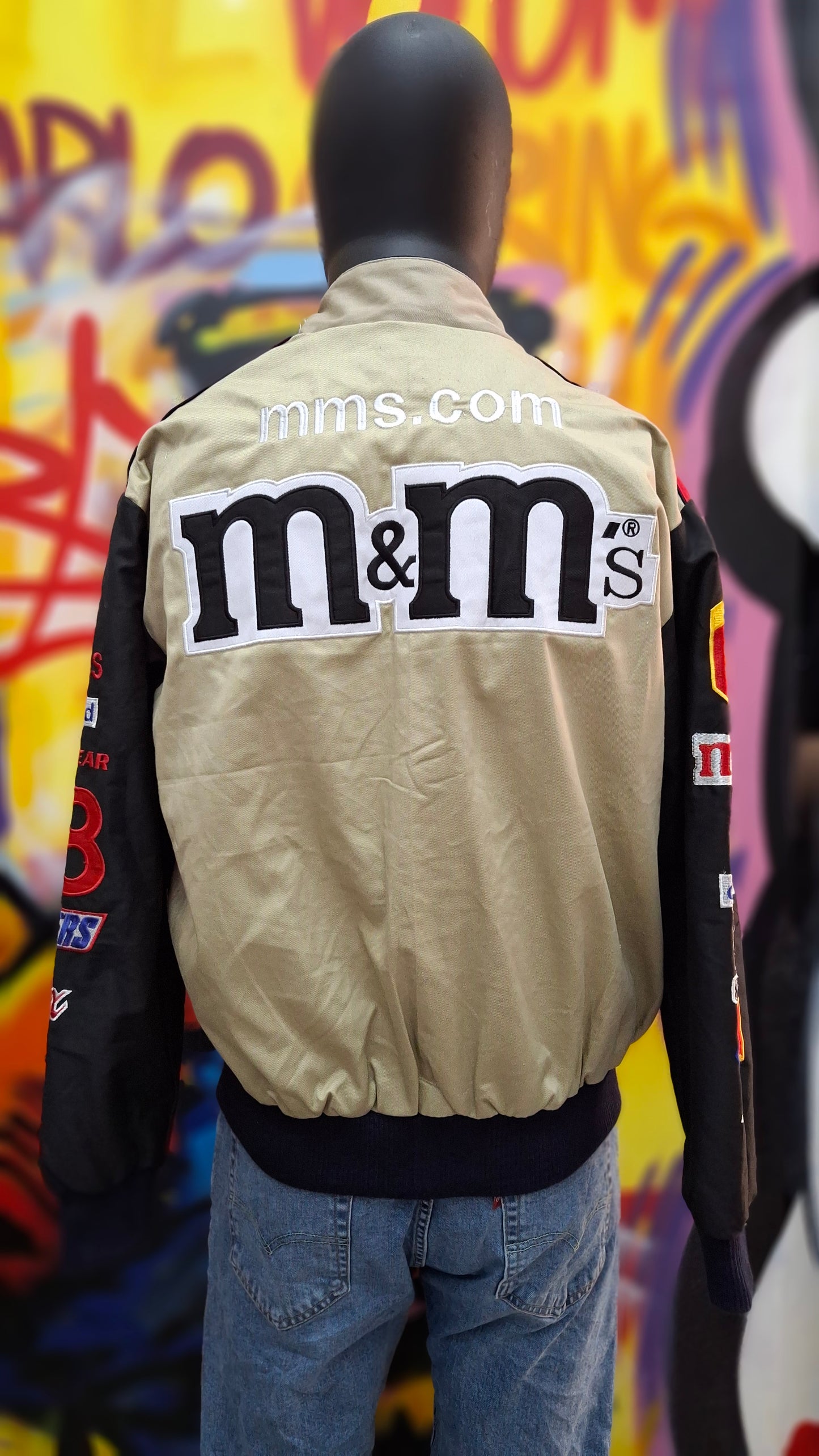 Nascar jacket M&M's