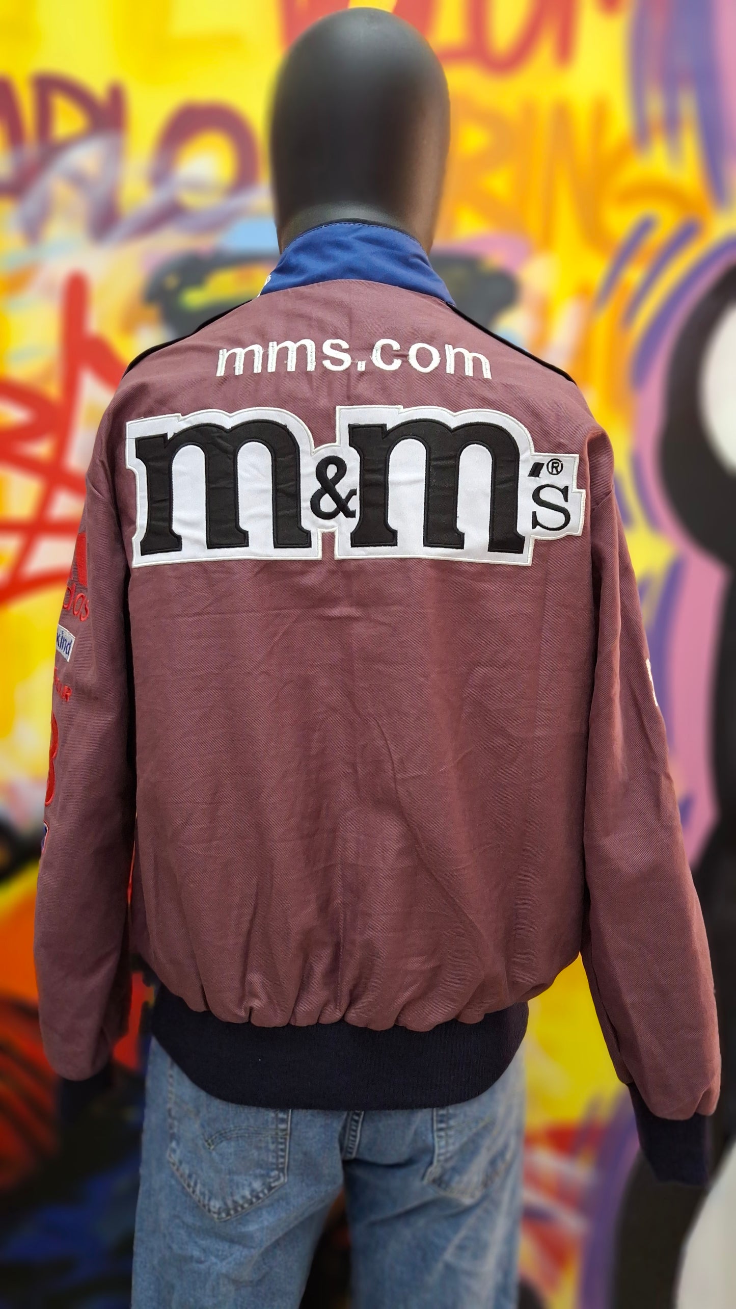 Nascar jacket M&M's