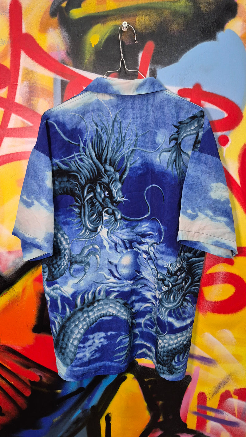 Camicia dragon e anime