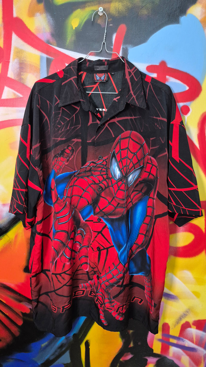 Camicia cartoon Spiderman