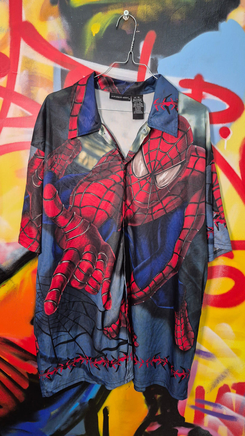 Camicia cartoon Spiderman
