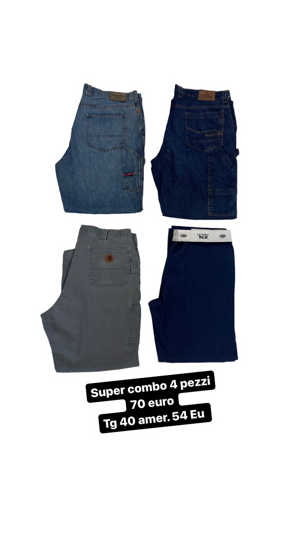 Super combo 4 pezzi