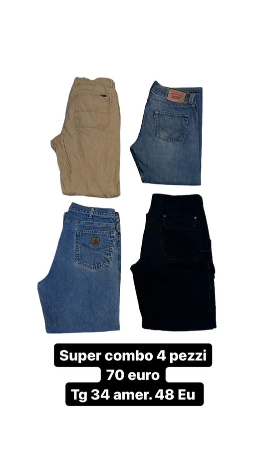 Super combo 4 pezzi