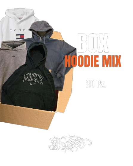 Felpe con cappuccio brand second hand mix Grado A — Bullet Shop