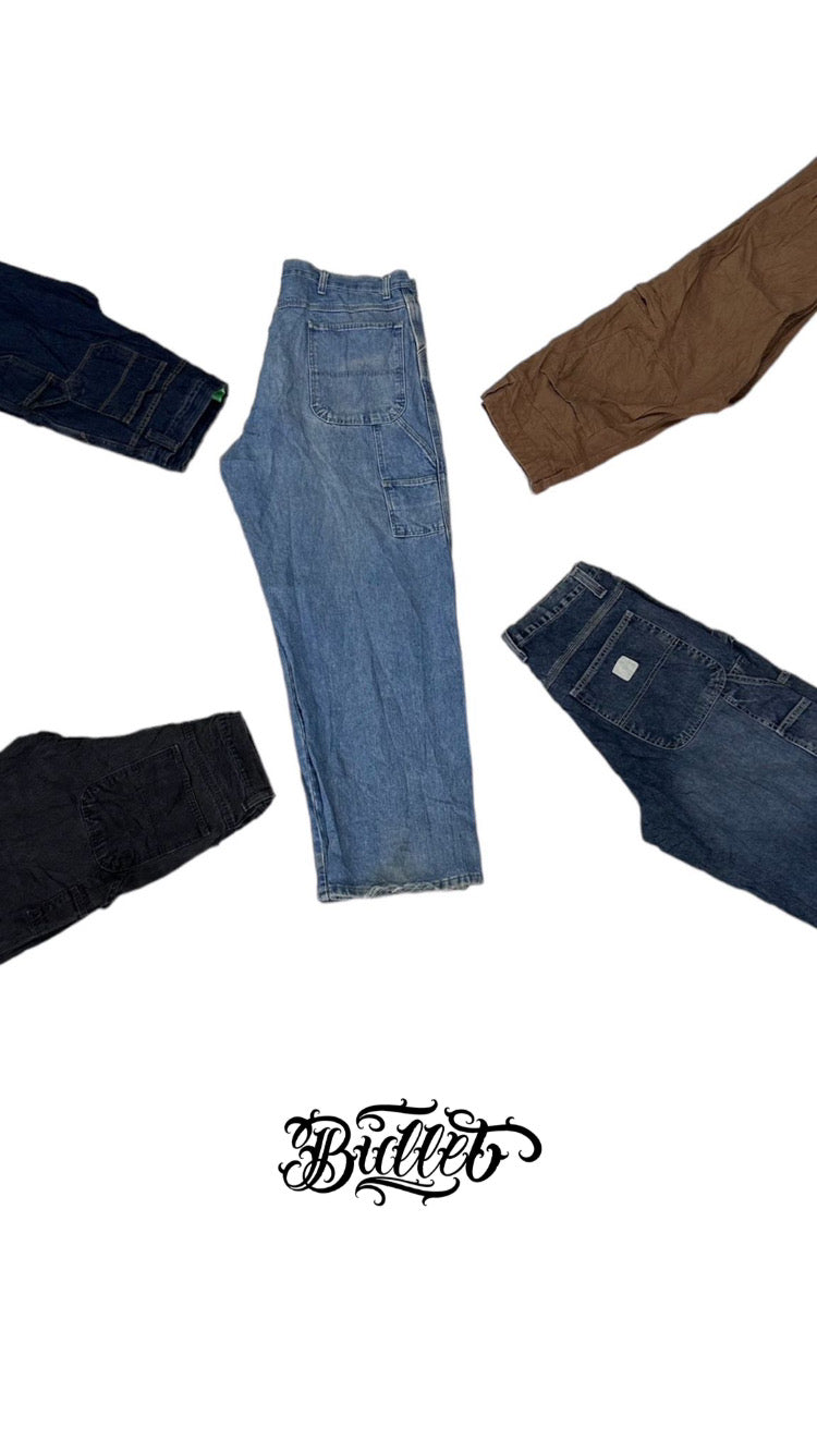 Jeans Carpenter Mix brand-Box 25 pezzi